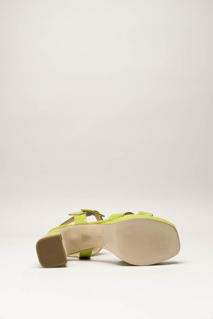 Groen Sandaal hak image