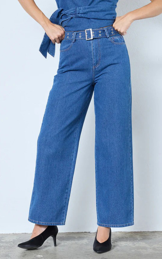 Blauw Jeansbroek