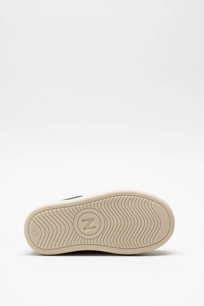 Blauw Velcro schoen image