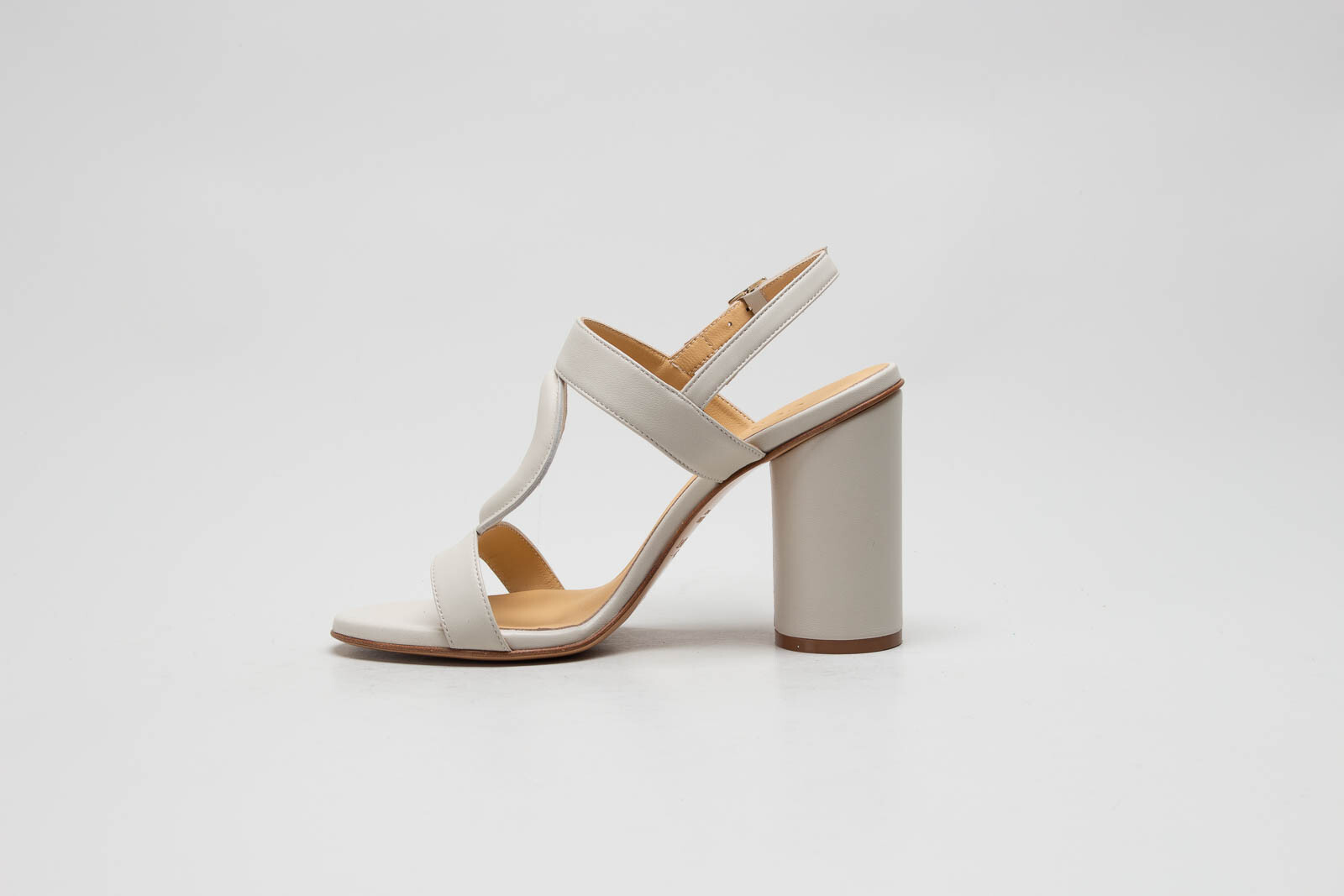 Ecru Sandaal hak image