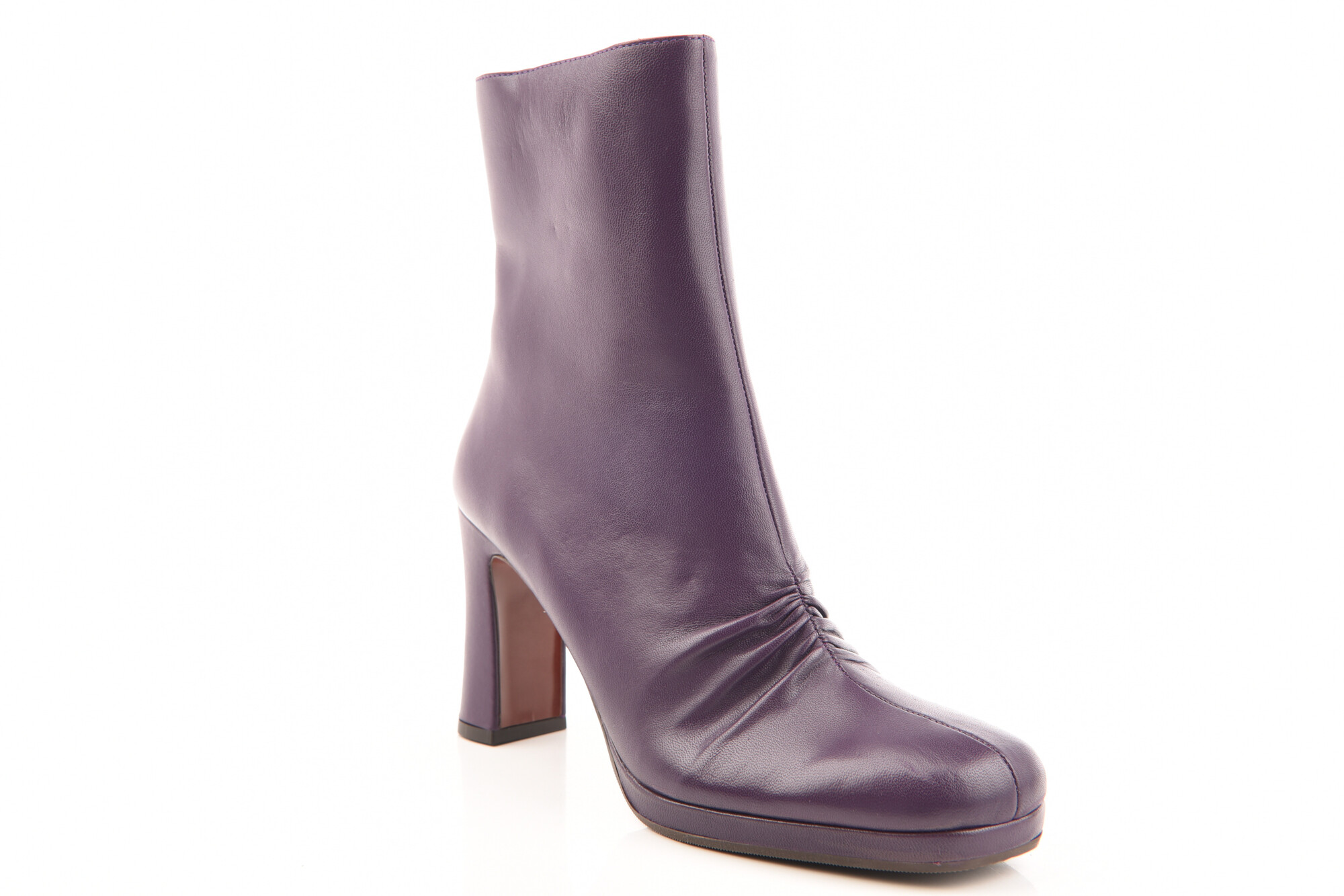 Paars Enkellaars hak