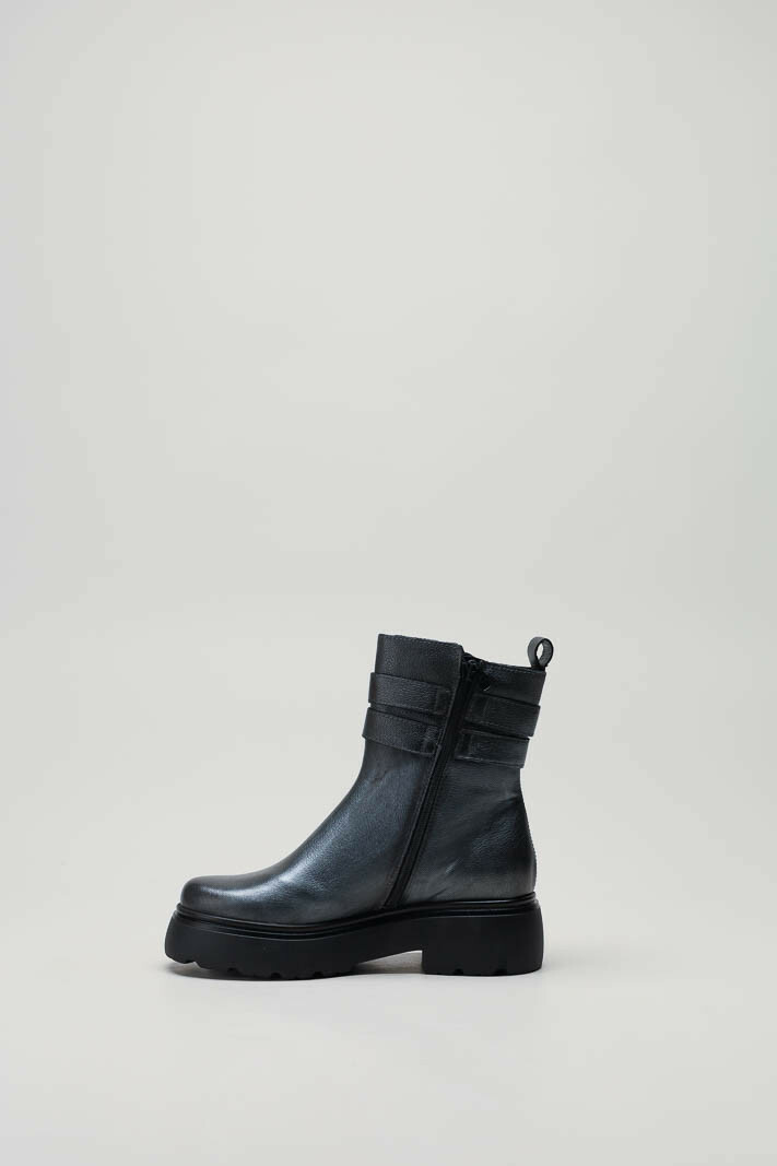 Grijs Enkellaars plat image