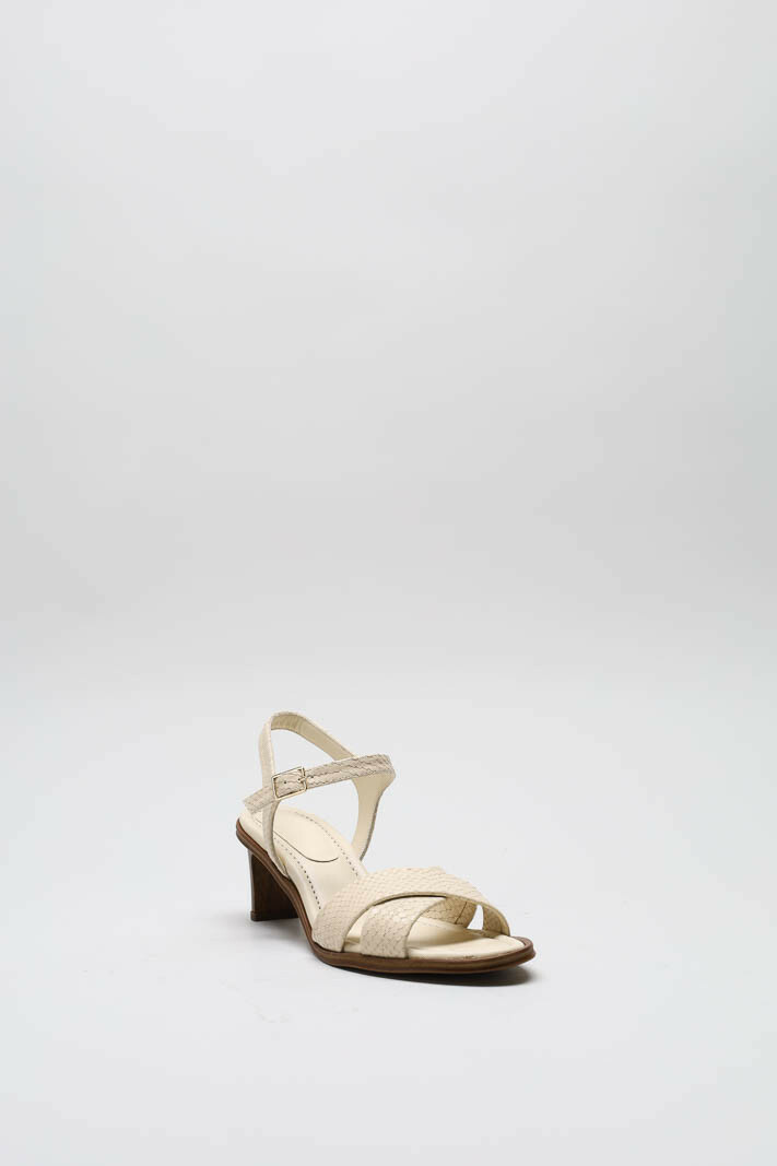 Beige Sandaal hak image