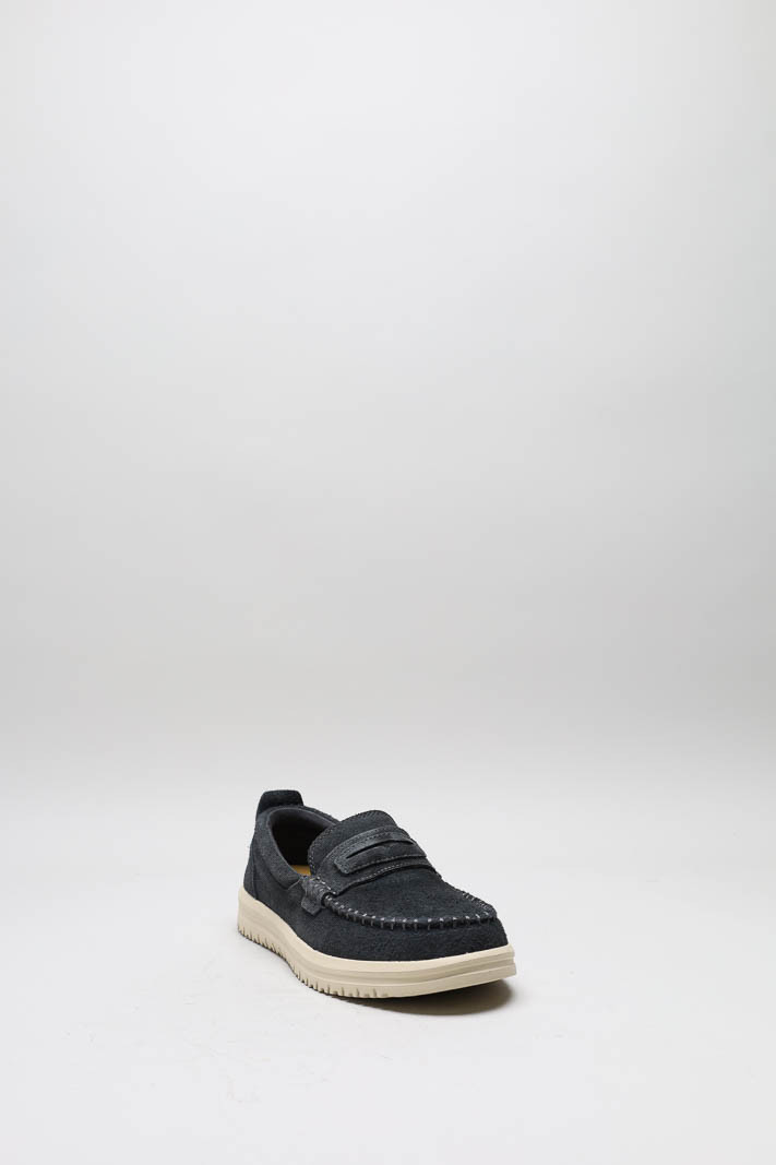 Donkergrijs Mocassin