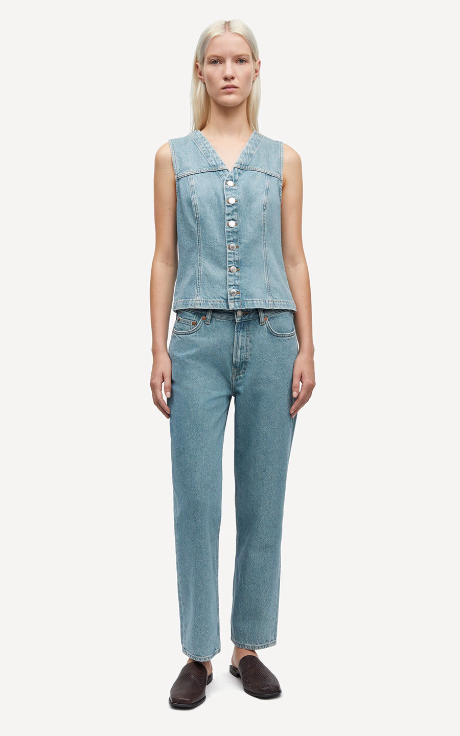 Jeans Debardeur image