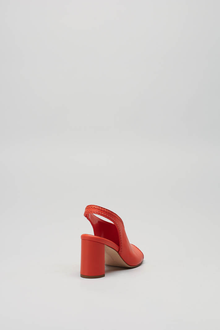 Oranje Sandaal hak image