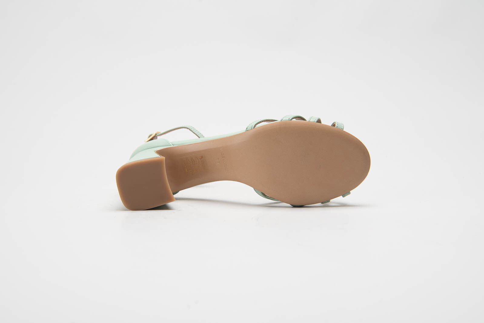 Lichtgroen Sandaal hak image