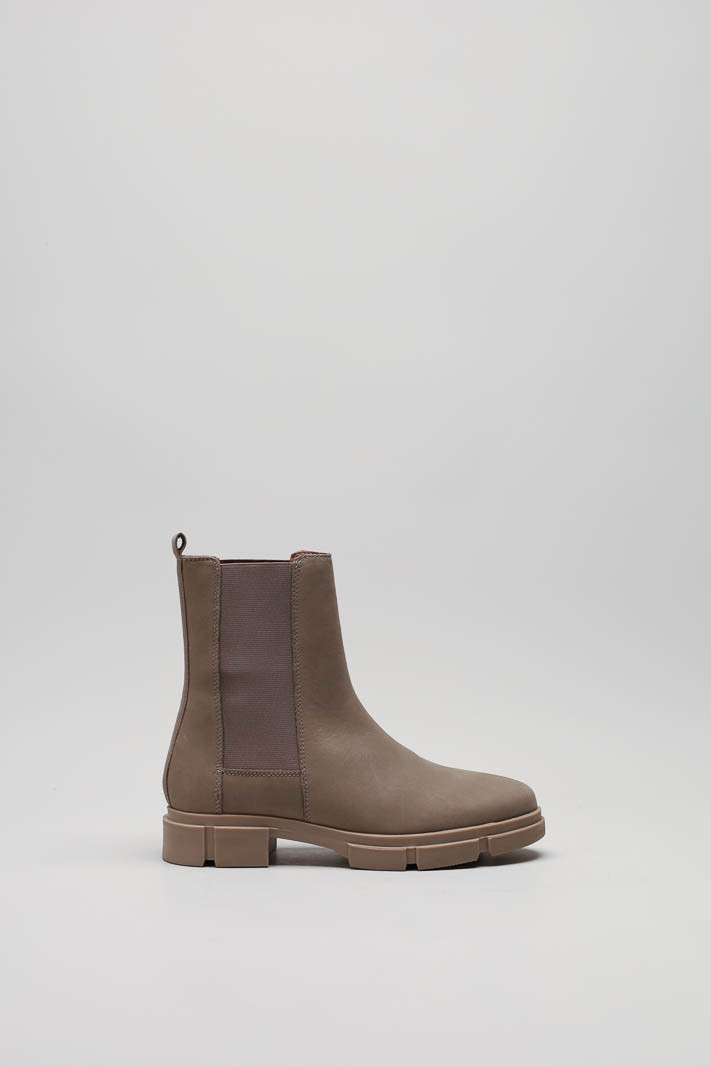 Taupe Enkellaars plat