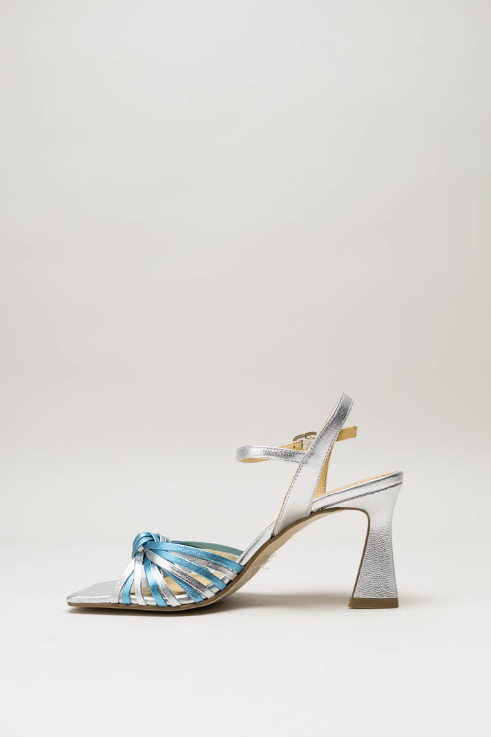 Zilver Sandaal hak image