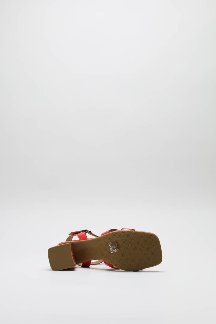 Rood Sandaal hak image
