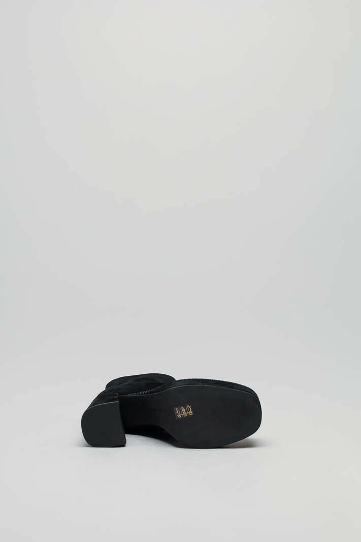 Zwart Enkellaars hak image