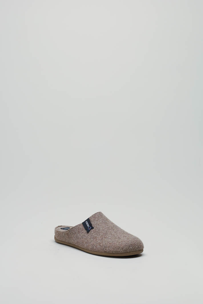 Taupe Pantoffel