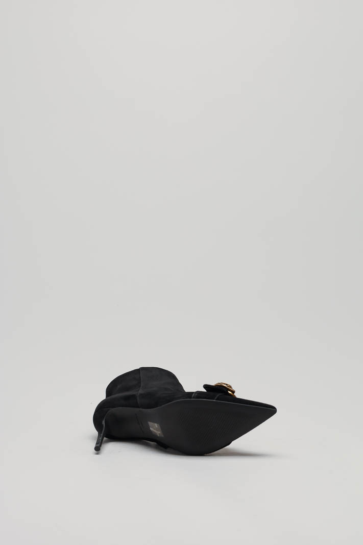 Zwart Enkellaars hak image