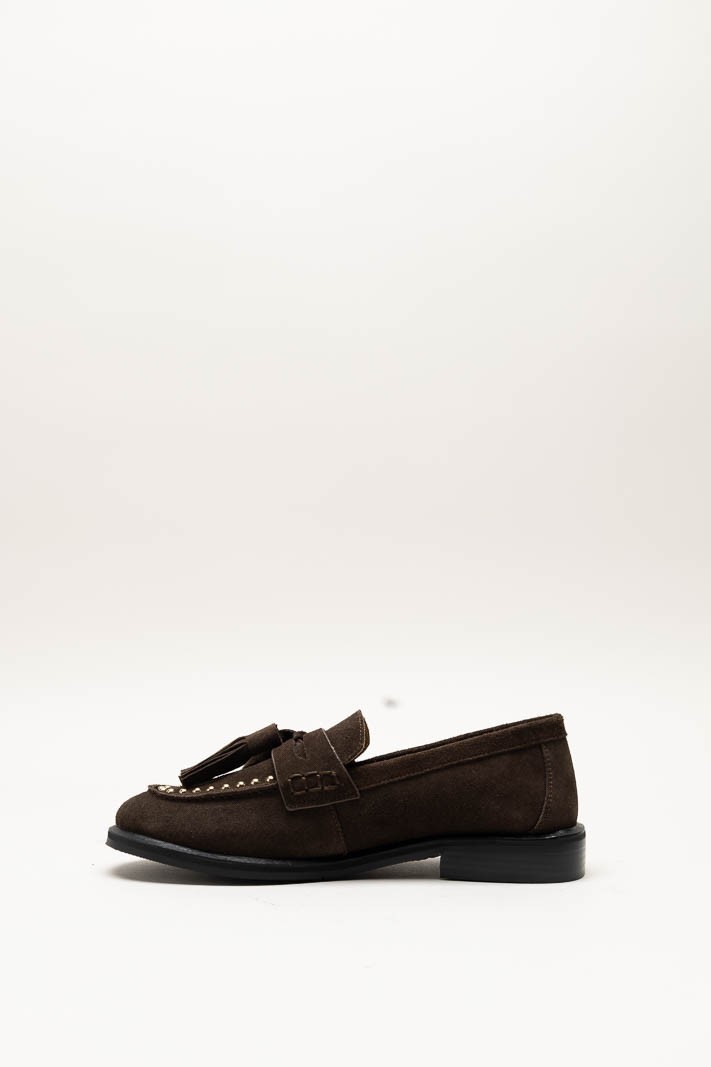 Donkerbruin Mocassin image