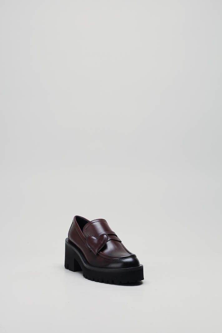 Bordeaux Mocassin hak