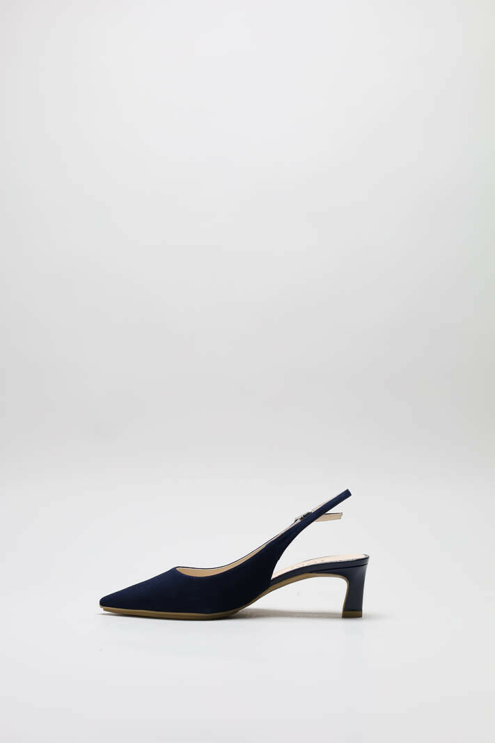 Donkerblauw Pump image