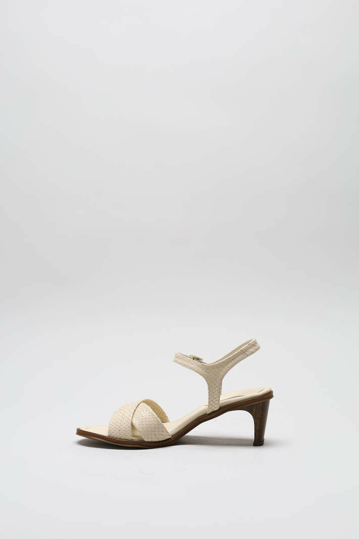 Beige Sandaal hak image