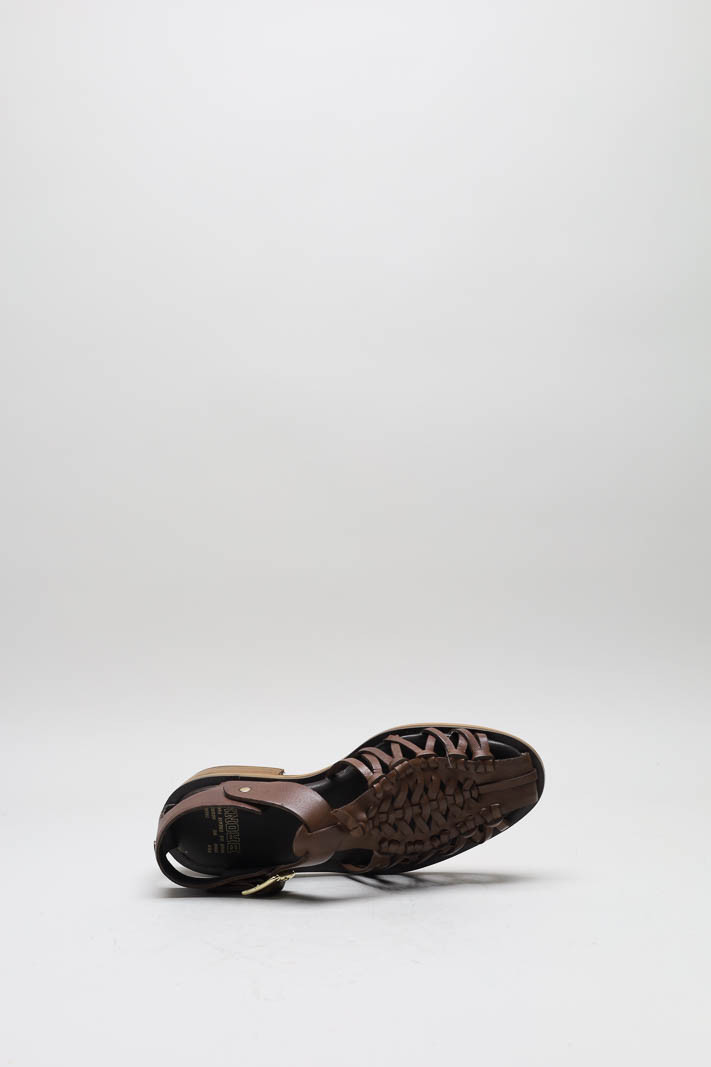 Donkerbruin Gespschoen image