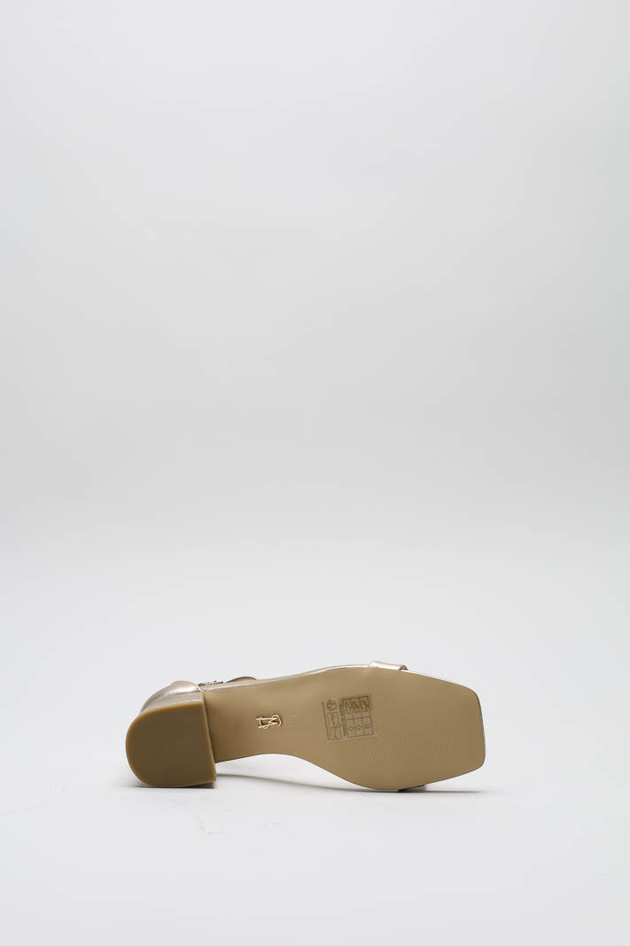 Goud Sandaal hak image