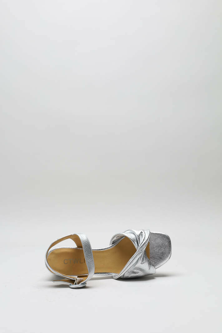 Zilver Sandaal hak image