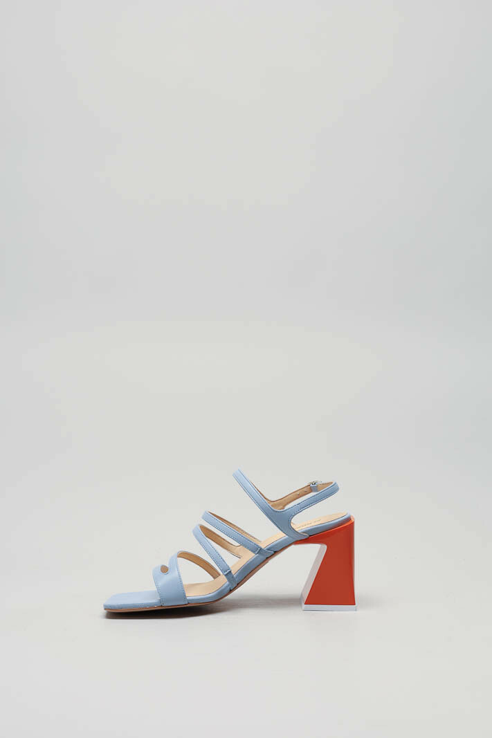 Lichtblauw Sandaal hak image