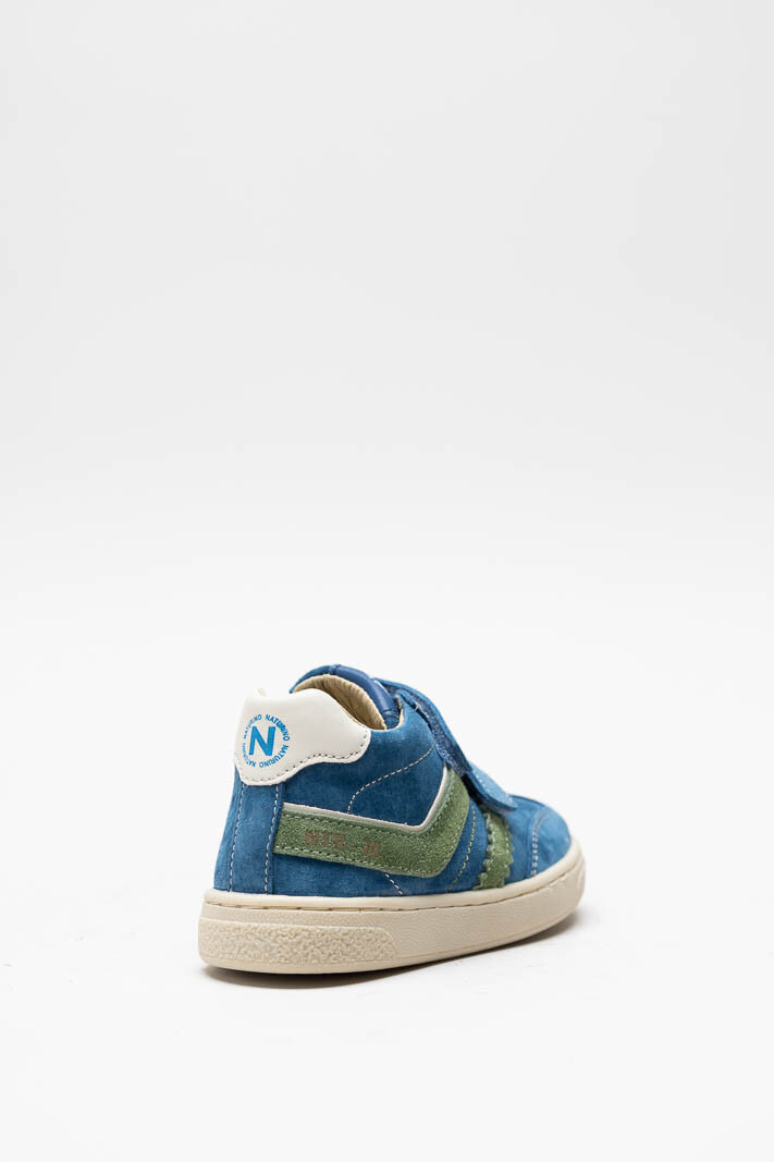 Blauw Velcro schoen image