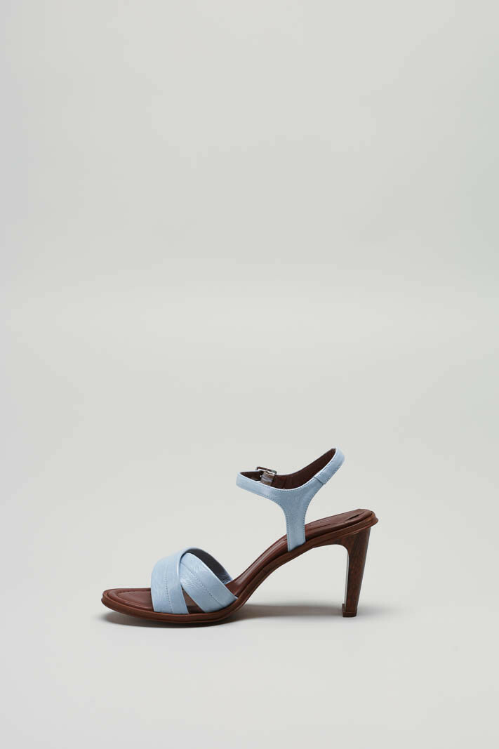 Lichtblauw Sandaal hak image