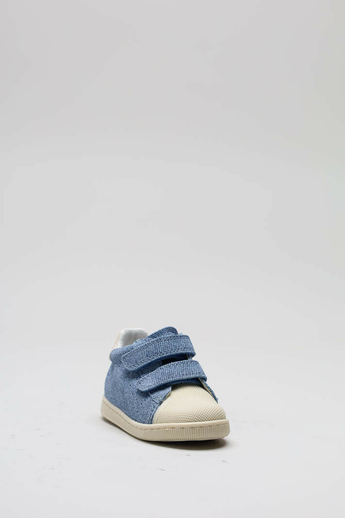 Blauw Velcro schoen