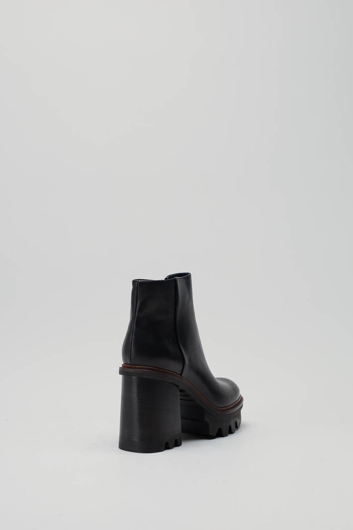 Zwart Enkellaars hak image