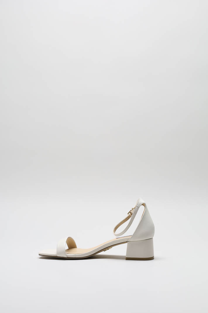 Wit Sandaal hak image