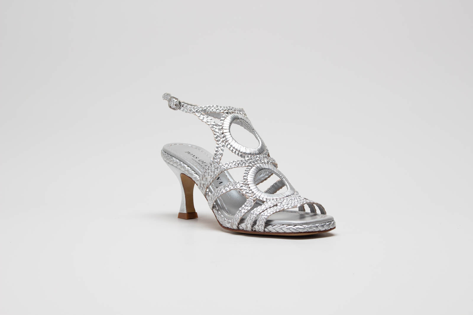 Zilver Sandaal hak