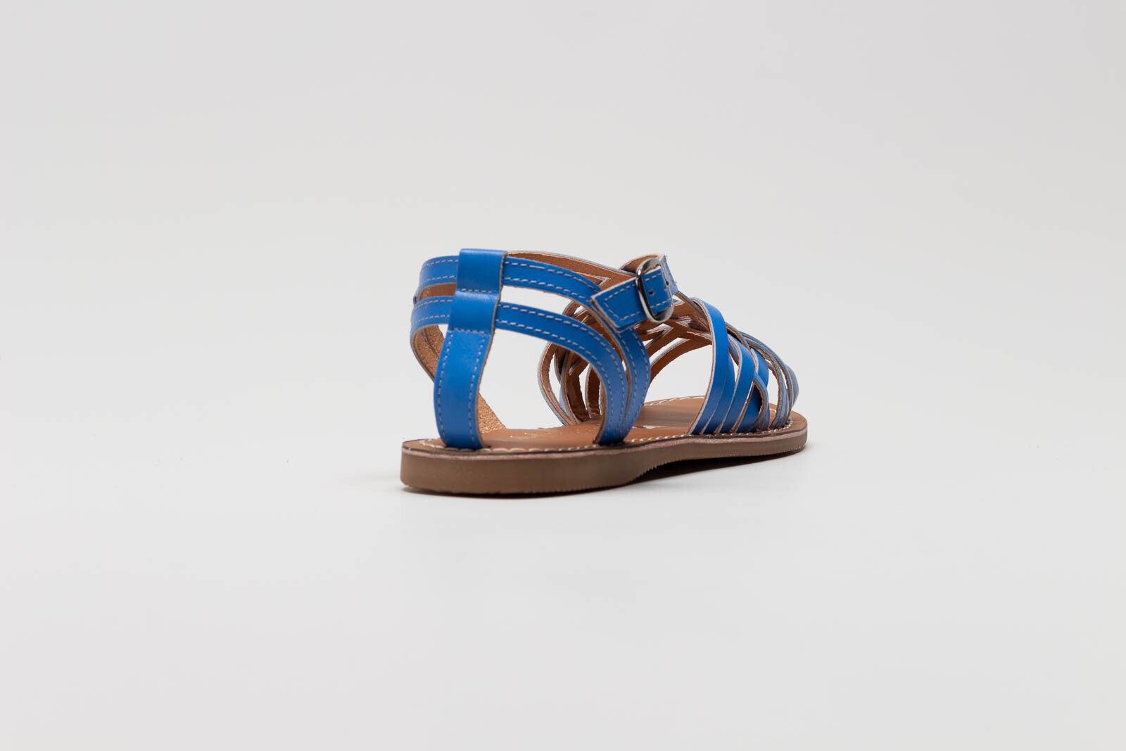 Blauw Sandaal plat image