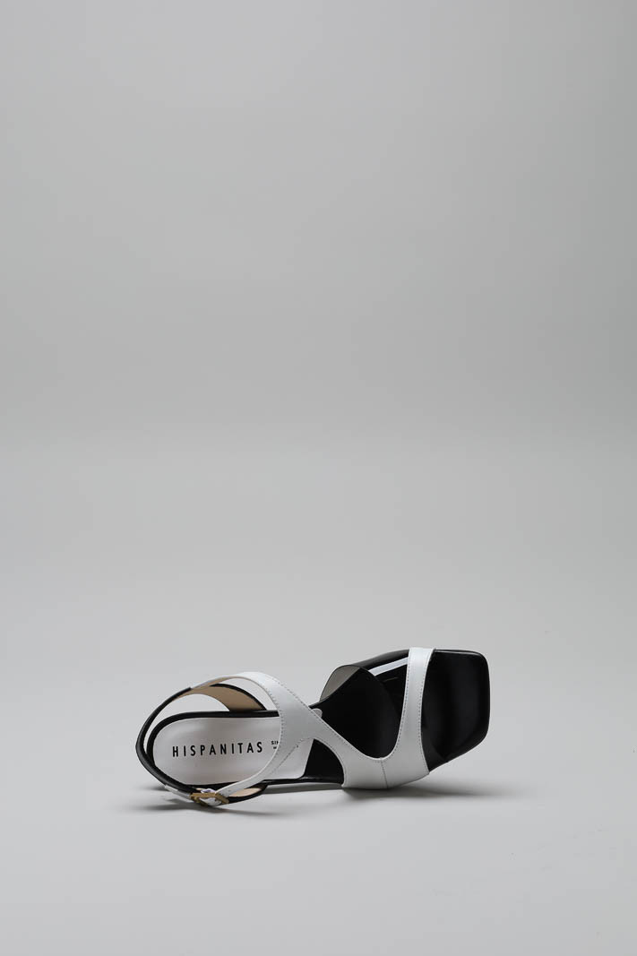 Zwart Sandaal hak image