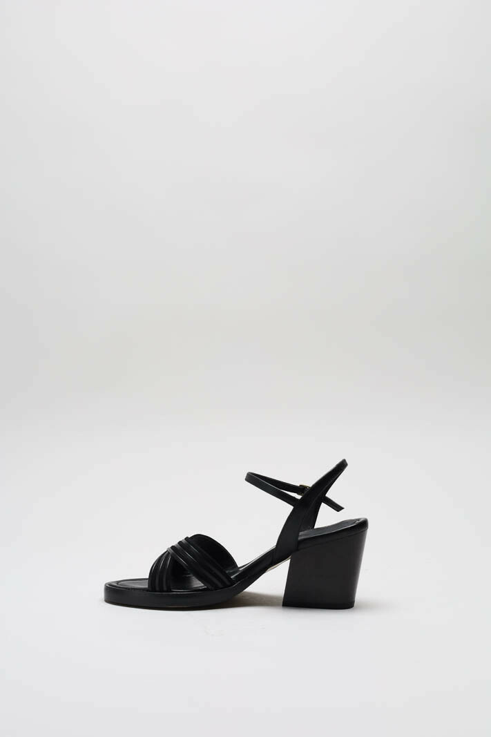 Zwart Sandaal hak image