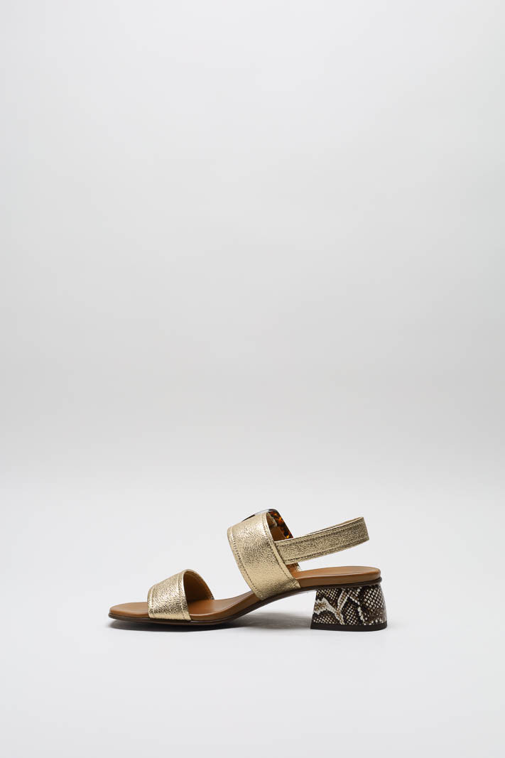 Goud Sandaal hak image