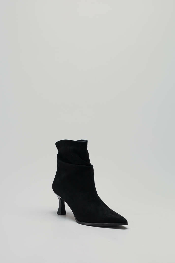 Zwart Enkellaars hak image