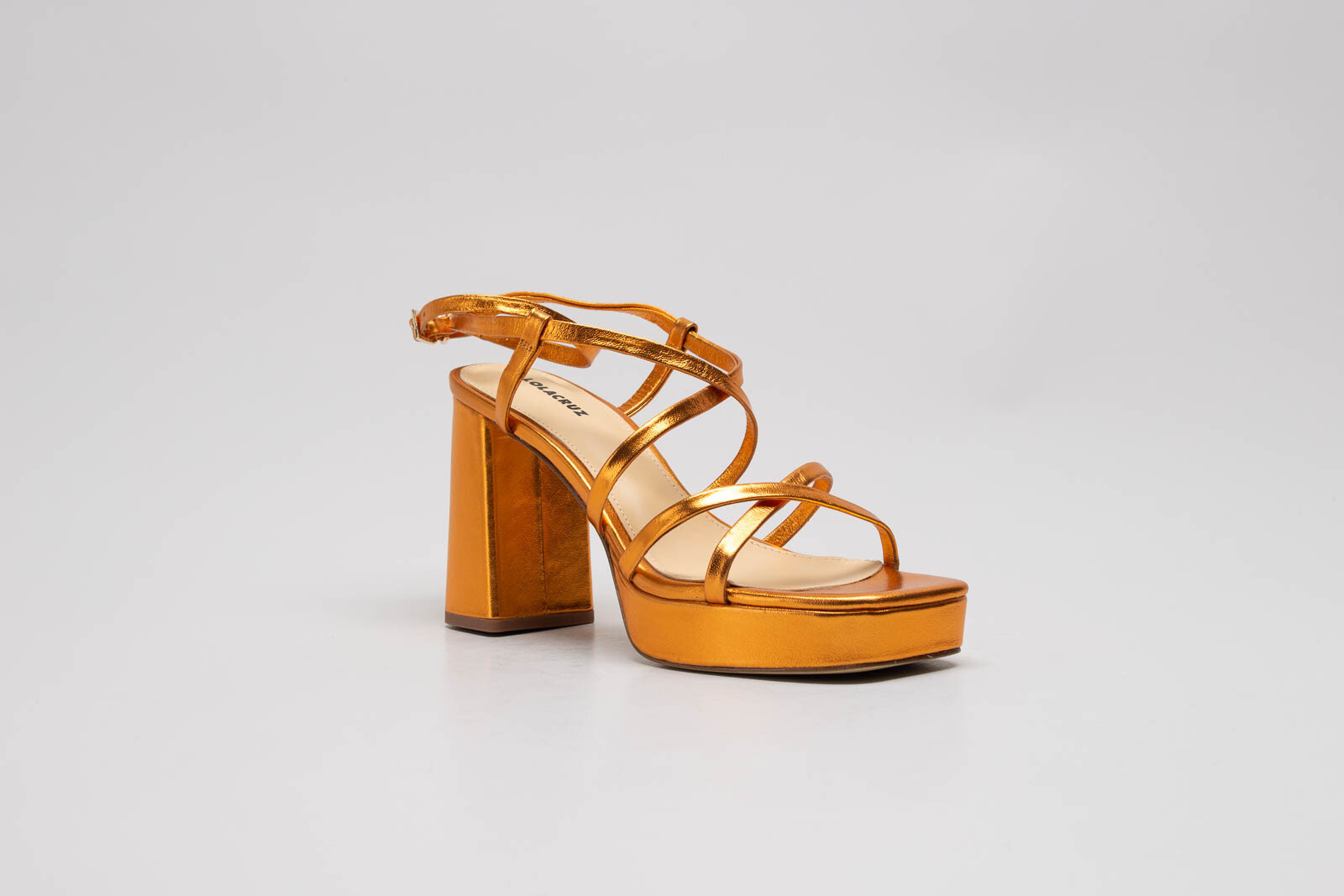 Oranje Sandaal hak image