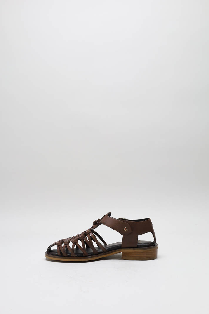 Donkerbruin Gespschoen image