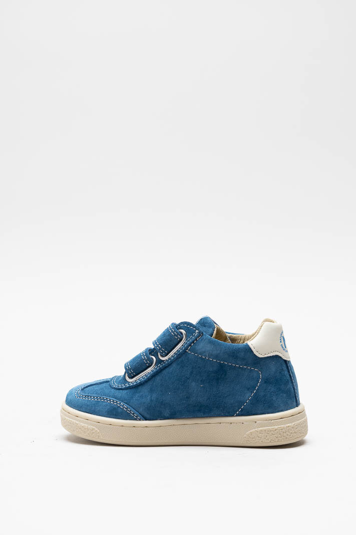 Blauw Velcro schoen image
