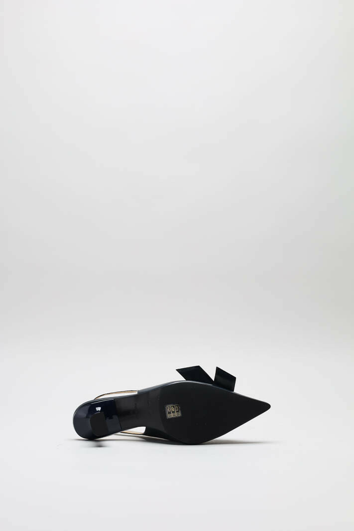 Donkerblauw Pump image