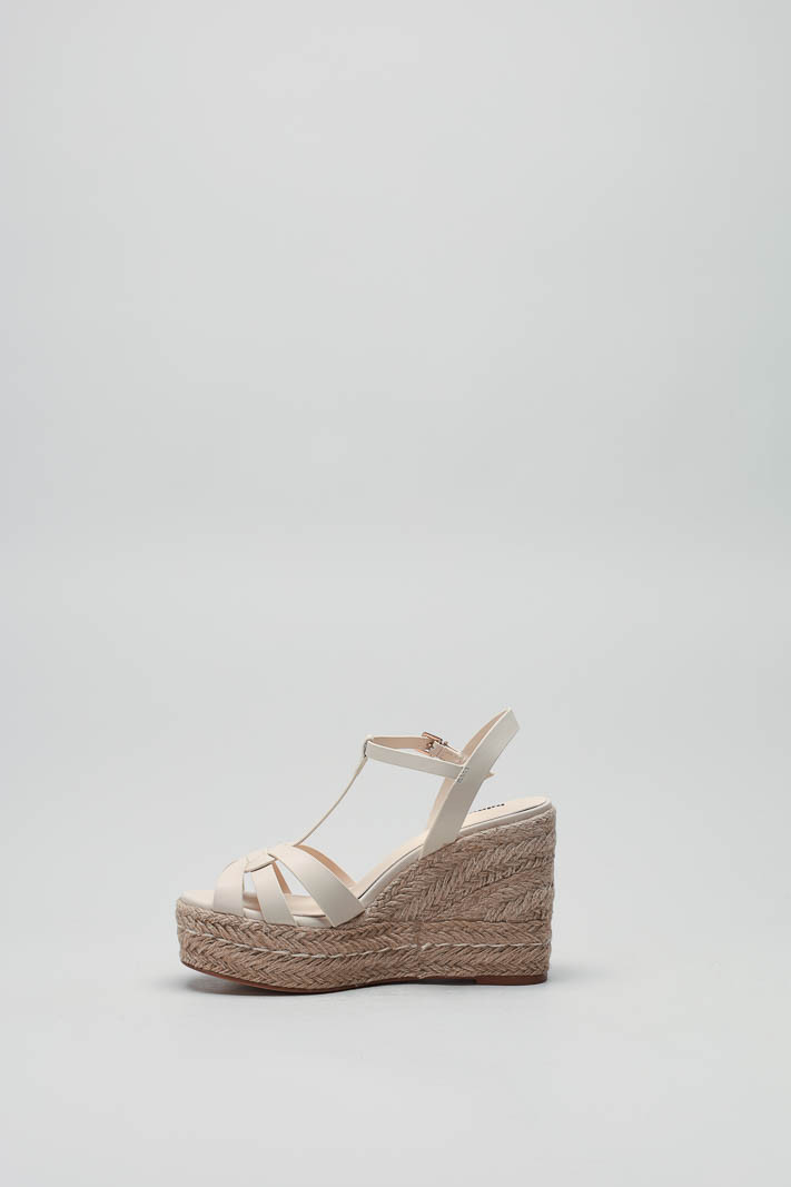 Ecru Sandaal sleehak image