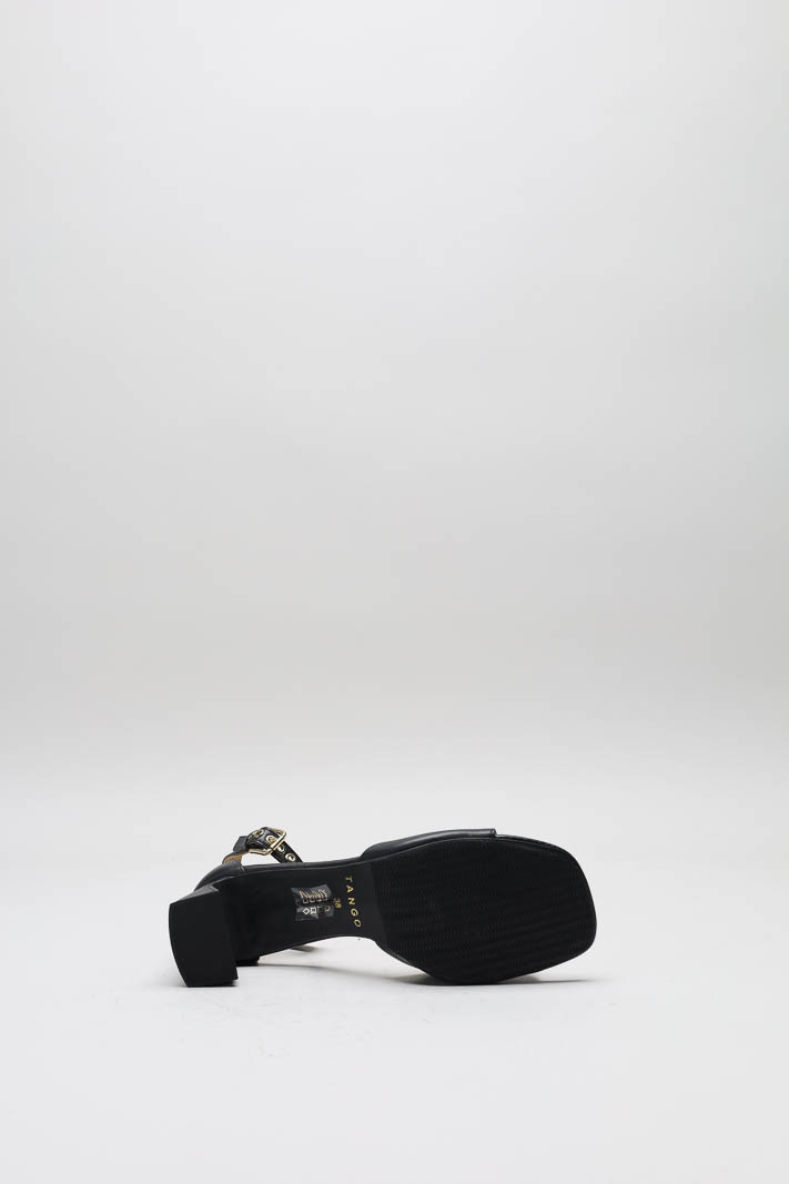 Zwart Sandaal hak image