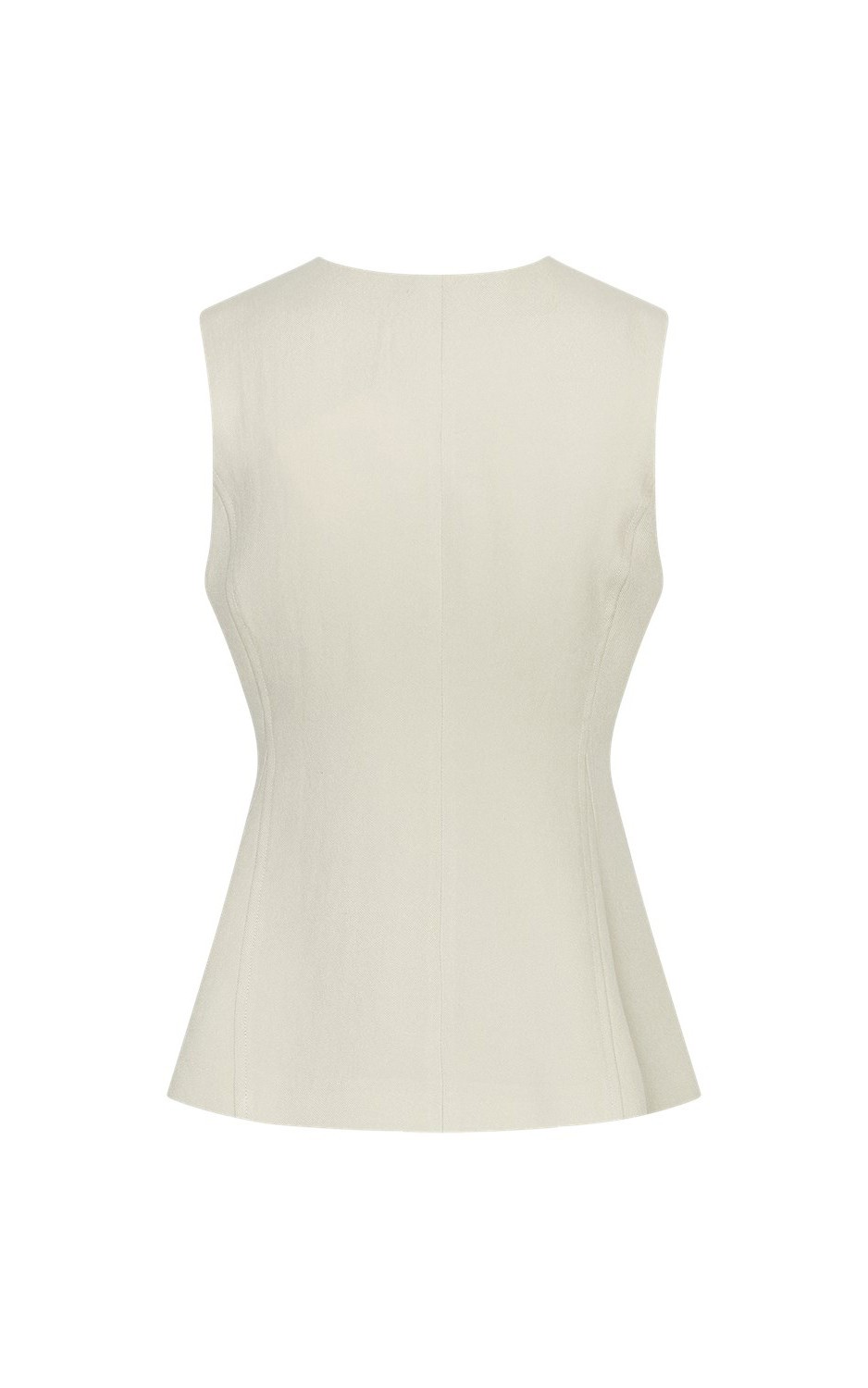 Ecru Vest mouwloos image