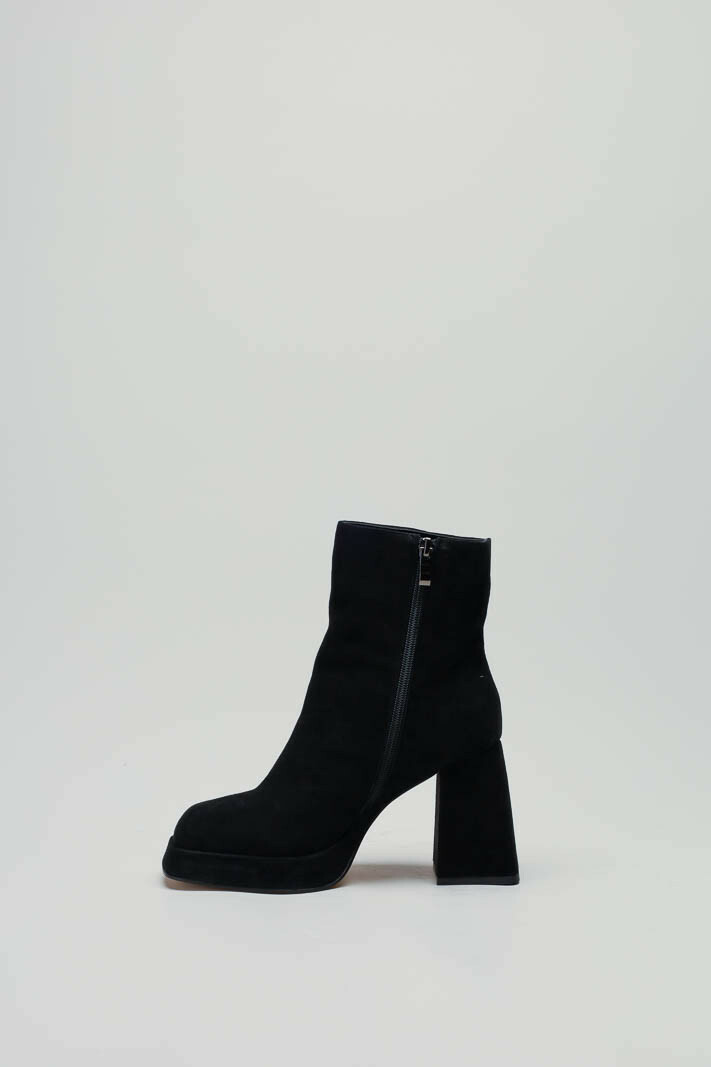 Zwart Enkellaars hak image