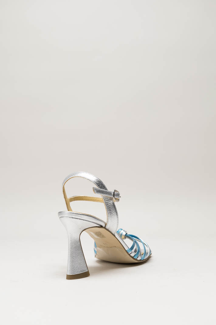 Zilver Sandaal hak image