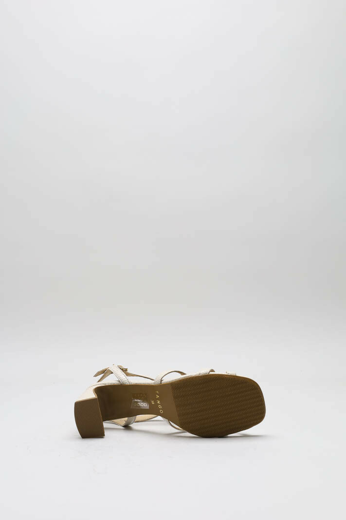 Ecru Sandaal hak image