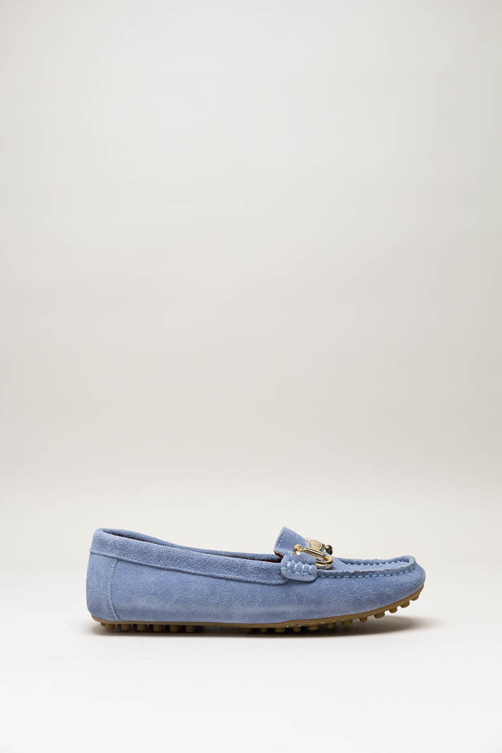 Blauw Mocassin