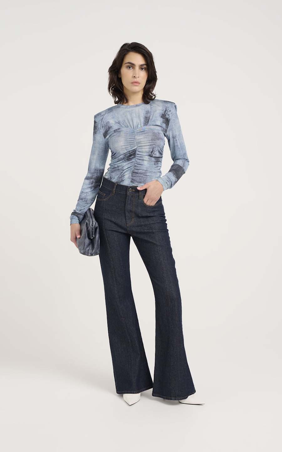 Blauw Blouse image