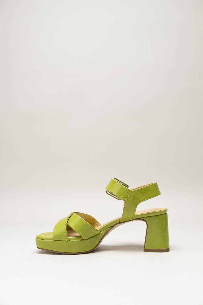 Groen Sandaal hak image