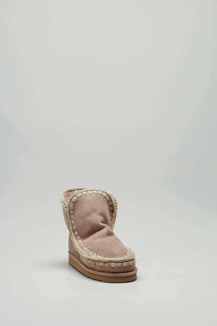 Beige Enkellaars plat image
